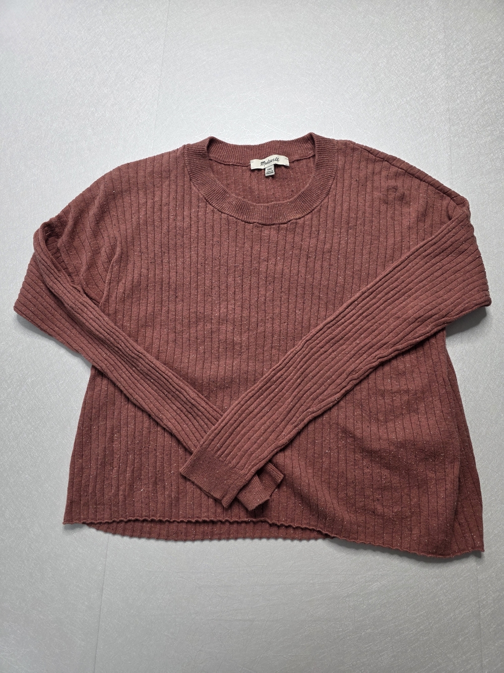 Madewell Lawson Crop Pullover Sweater, XXS